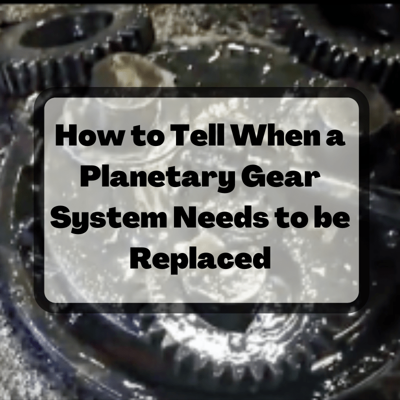 How to Tell When a Gear System Needs to be Replaced